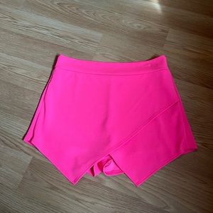 Hot pink skort